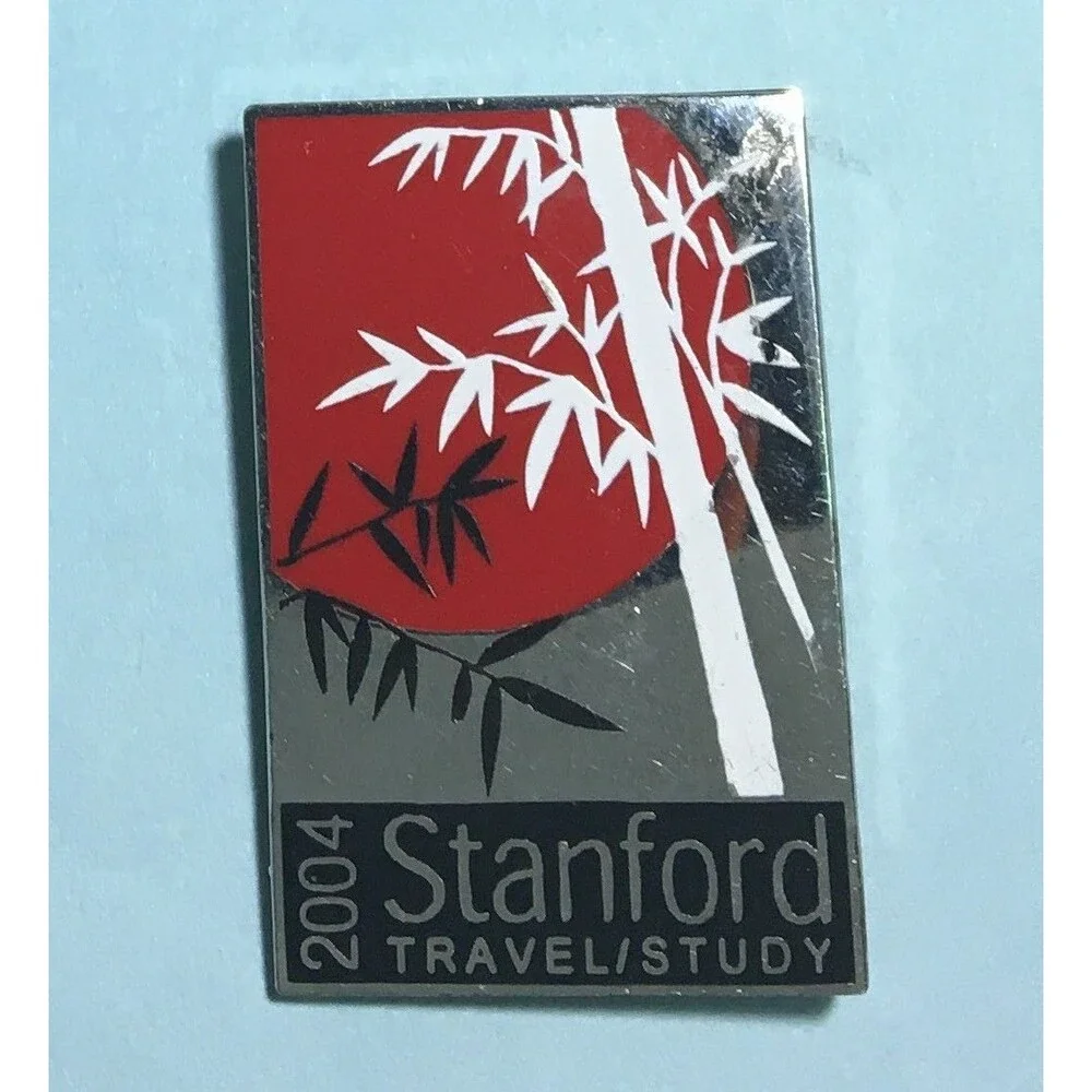 Stanford  2004 Stanford  Travel Study Orient pin & 2016 Game Day vs Notre Dame